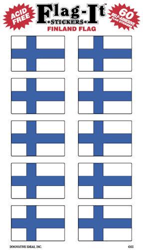 Finland Flag-It Stickers